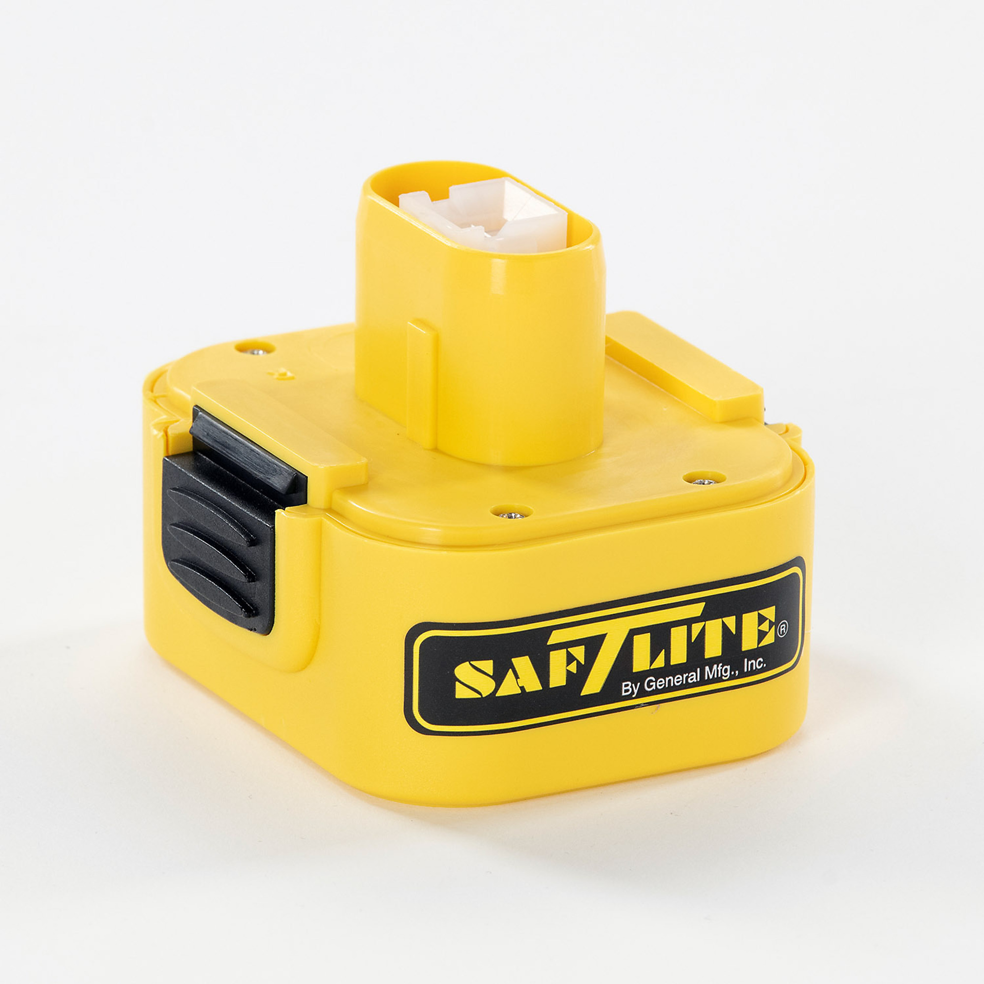 SafTLite by General Manufacturing Inc.: Stubby II Cordless Battery - LED, Clear Lens, Lithium-Ion, 8-Hour Run Time, Model# 50001639